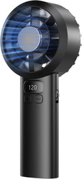 Handventilator 3000 mAh USB Tragbar 120 Stufen LED-Display Sicherheitsverriegelu