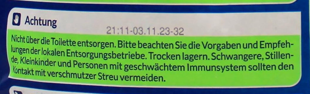 Gut und Guenstig Hygiene Katzenstreu 20L nicht klumpend saugstark