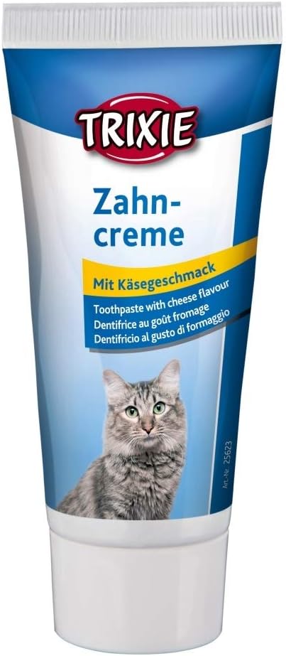 TRIXIE Zahnpflege Set Katze 3 teilig Zahnbürste Zahnpasta Katzenpflege