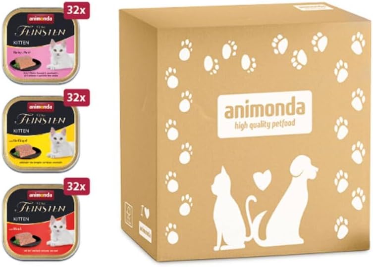 animonda vom Feinsten Kitten Nassfutter 32x100g getreidefrei verschiedene S