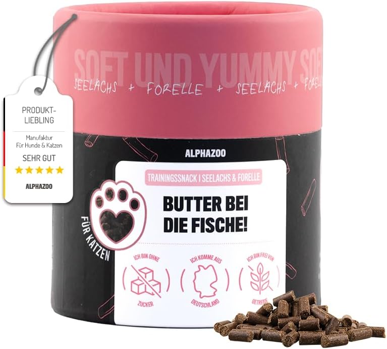 alphazoo Katzensnack Ente, getreidefrei, 96% Ente, verschiedene Sorten, 21,6