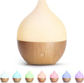 SALKING Ultraschall Aroma Diffuser LED RGB Weiss Holzoptik