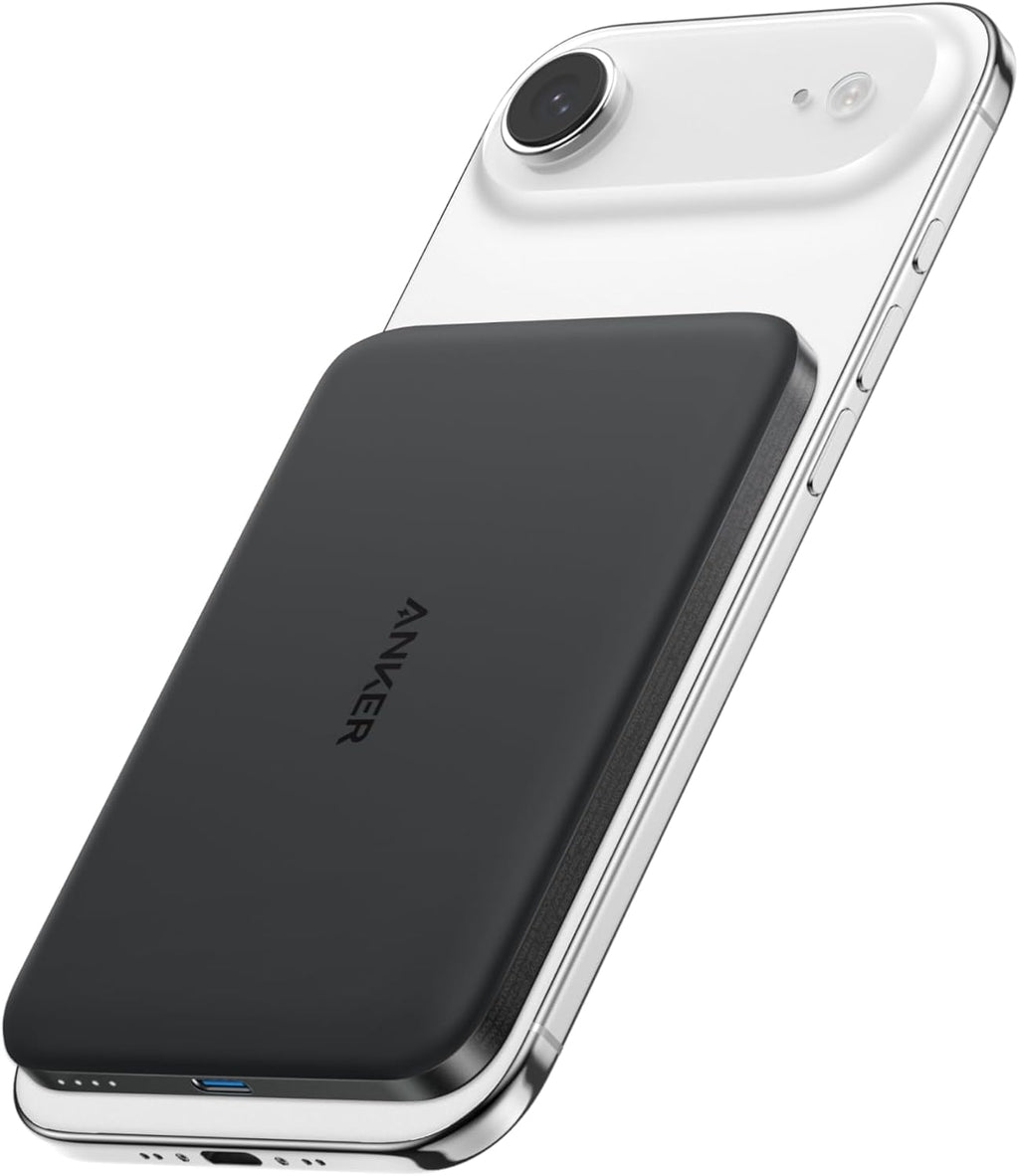 Anker Nano Magnet Powerbank 5000mAh Qi2 15W MagSafe-kompatibel fuer iPhone