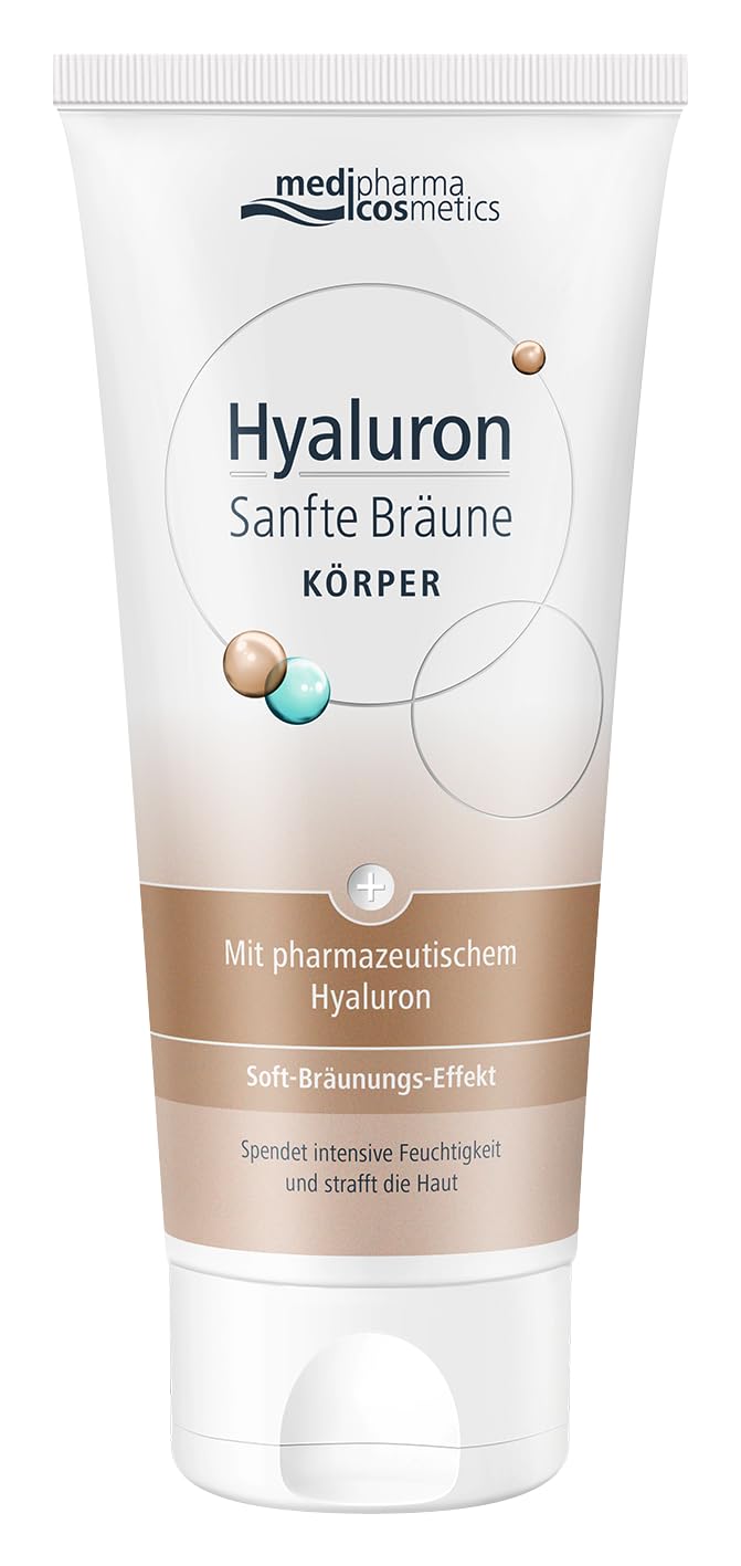 Hyaluron Koerperpflege Selbstbraeuner 200 ml gleichmaessige streifenfreie Braeune