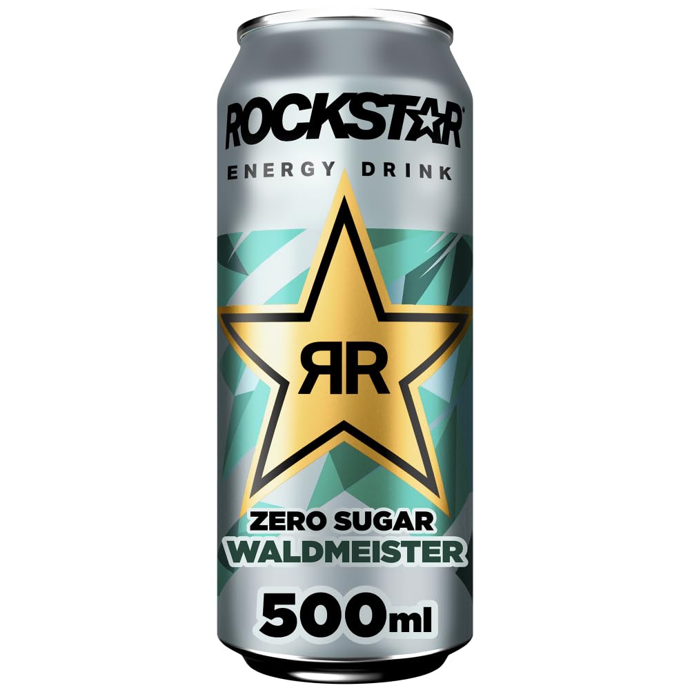 Rockstar Energy Drink Waldmeister 12x500ml Einweg koffeinhaltig