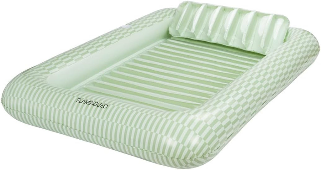 Flamingueo Luftmatratze 205x140x38 cm Schwimmmatratze Wasserhaengematte