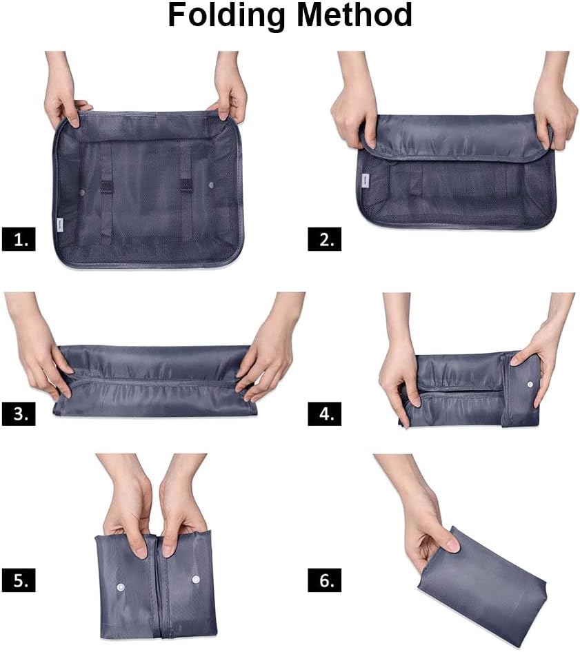 Koffer Organizer Set 8-teilig Reise Packwuerfel Kleider Schuhbeutel