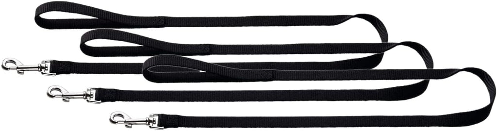 Hunter Ecco Sport Hundeleine Nylon 1,0 x 110 cm Schwarz 110cm