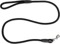 AiTodos Hundeleine verstellbar 1,5m-2m Anti-Zug Training Schwarz