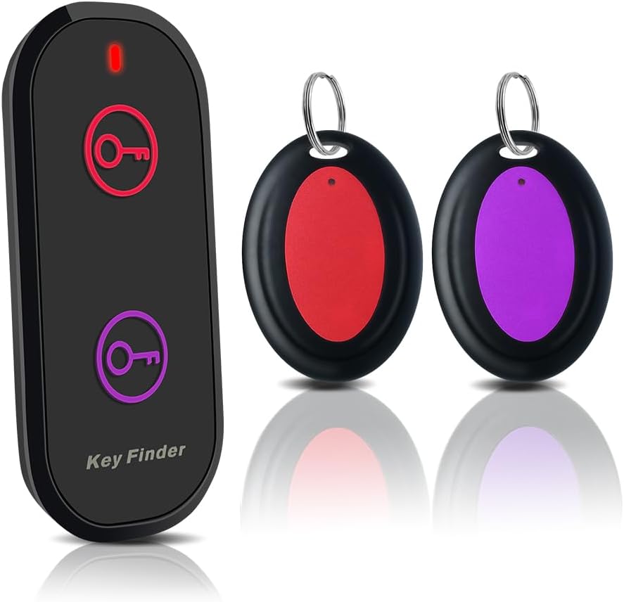 Schluesselfinder Bluetooth mit Alarm und Ton fuer Schluessel Brieftasche