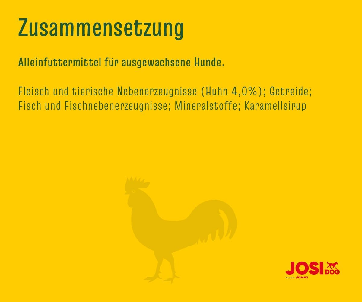 JosiDog Adult Nassfutter mit Wild in Sauce 12 x, verschiedene Sorten