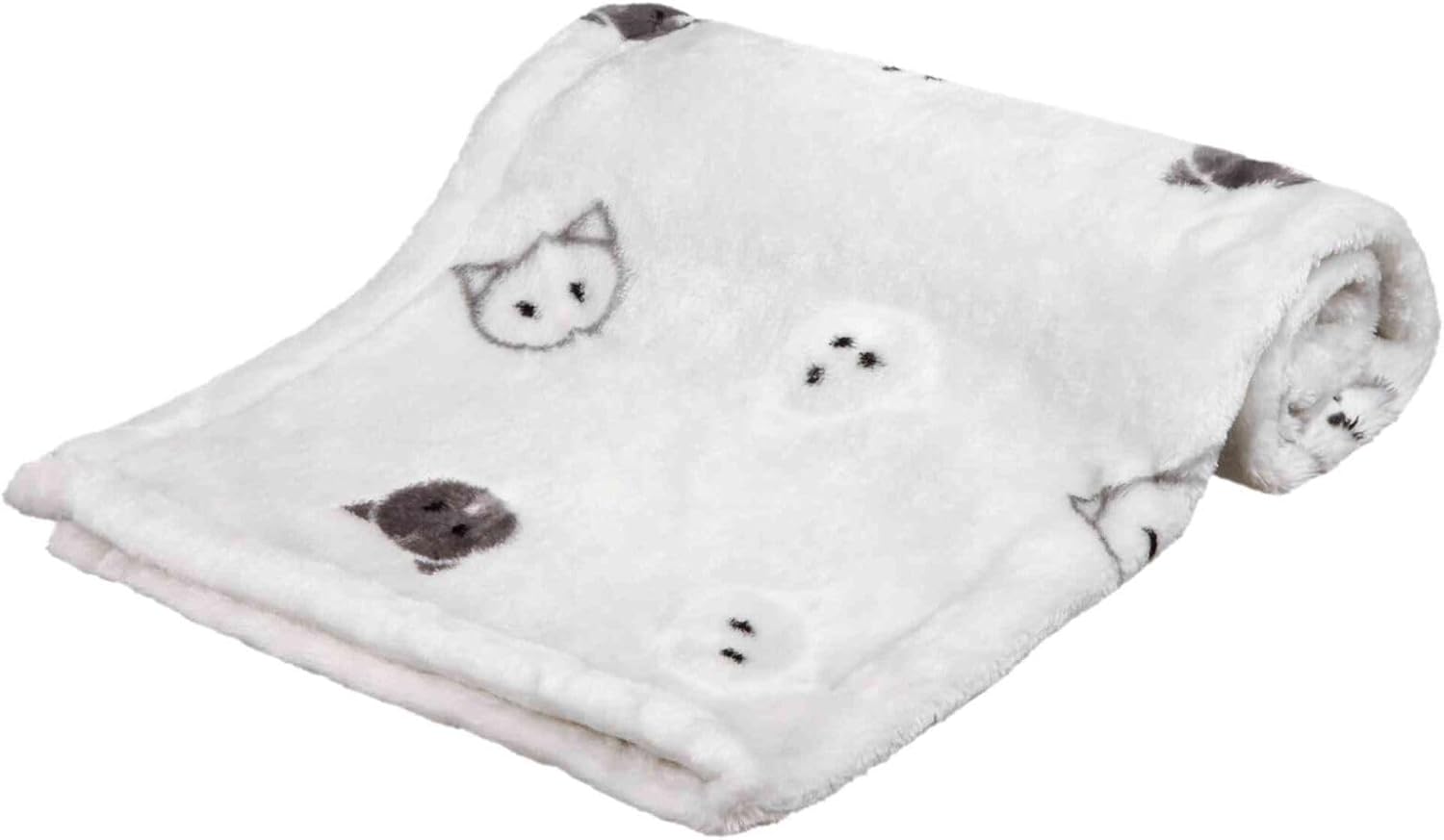 Trixie Decke Mimi 70×50 cm hellgrau Hund Katze Wohndecke