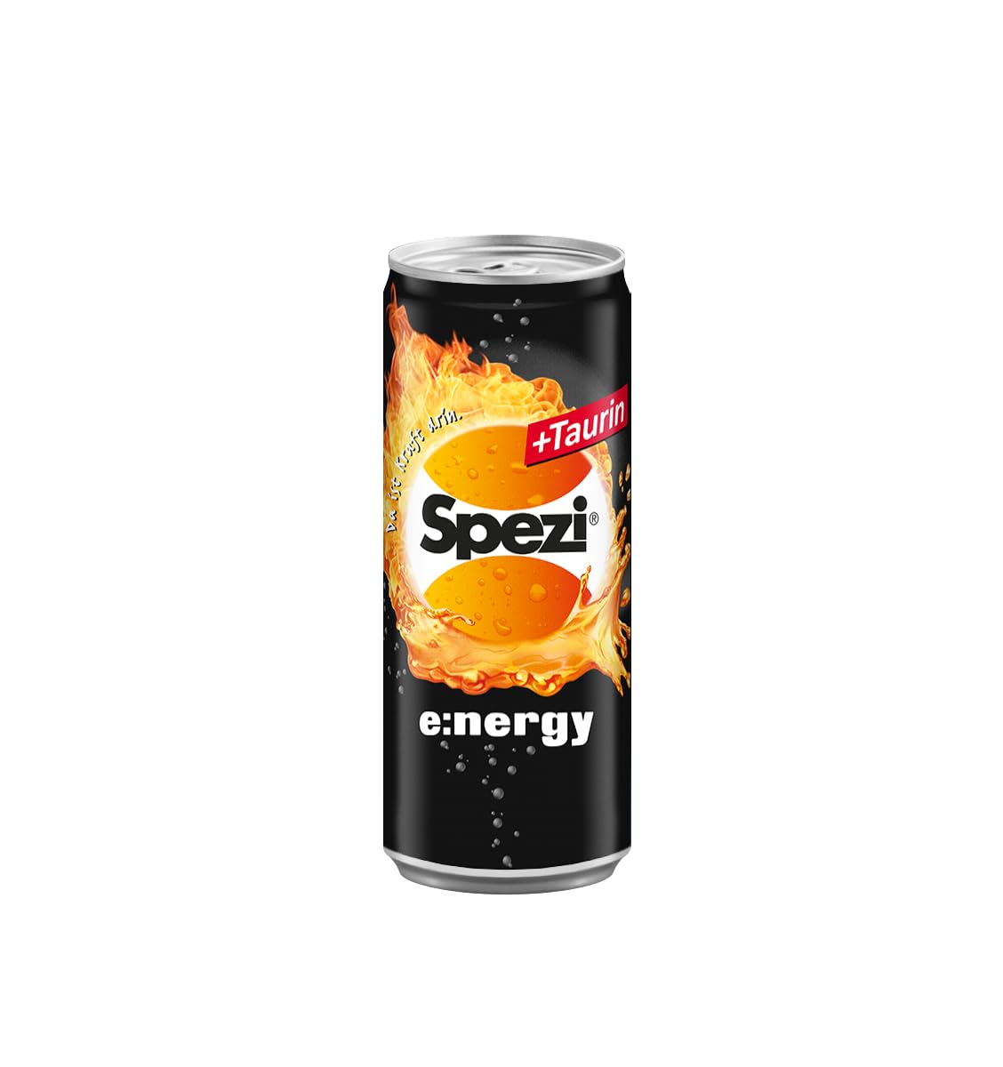 Spezi Energy Drink Dose 24 x Cola und Orange mit Koffein Vitamine