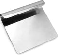 Teigspachtel Edelstahl 304 14x12 cm Kuechenspachtel Kuechenschaber