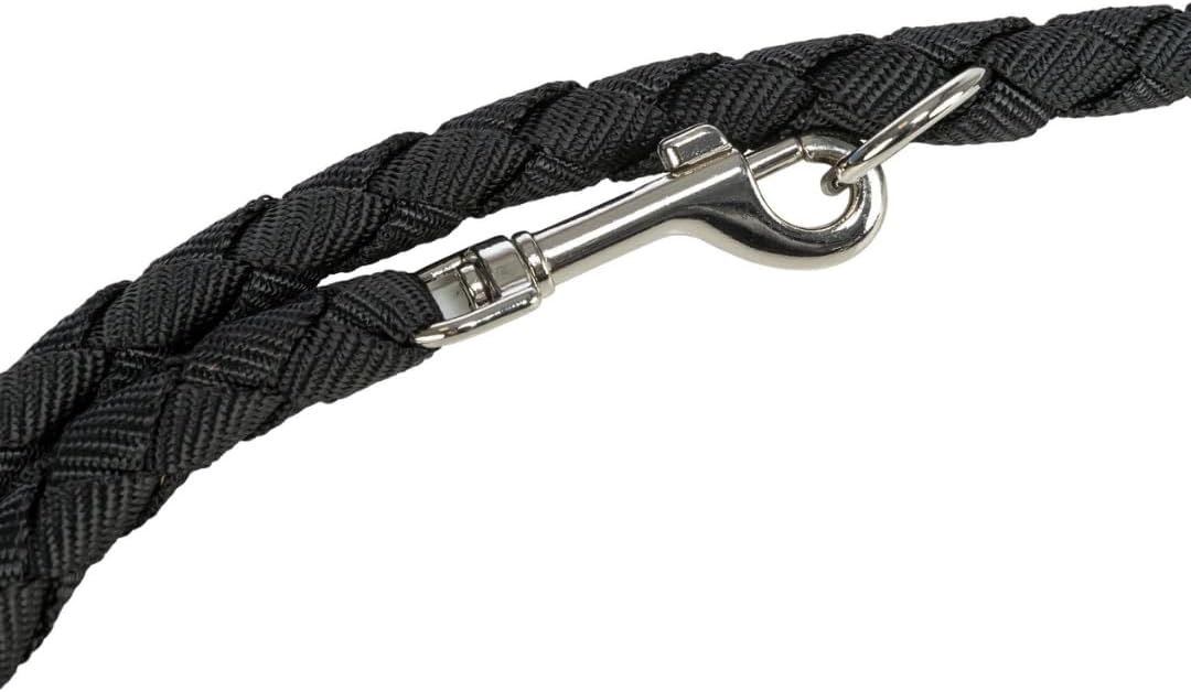 Trixie Cavo V-Leine 2,00 m Durchmesser 12 mm schwarz fuer kleine bis mittelgrosse Hunde