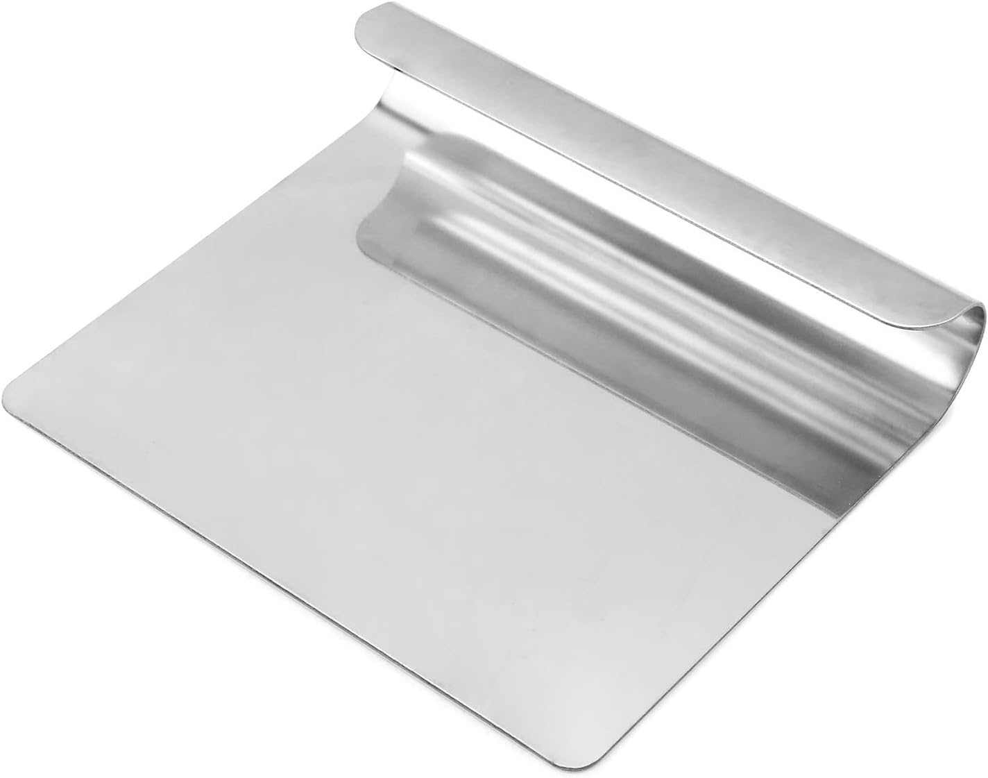 Teigspachtel Edelstahl 304 14x12 cm Kuechenspachtel Kuechenschaber