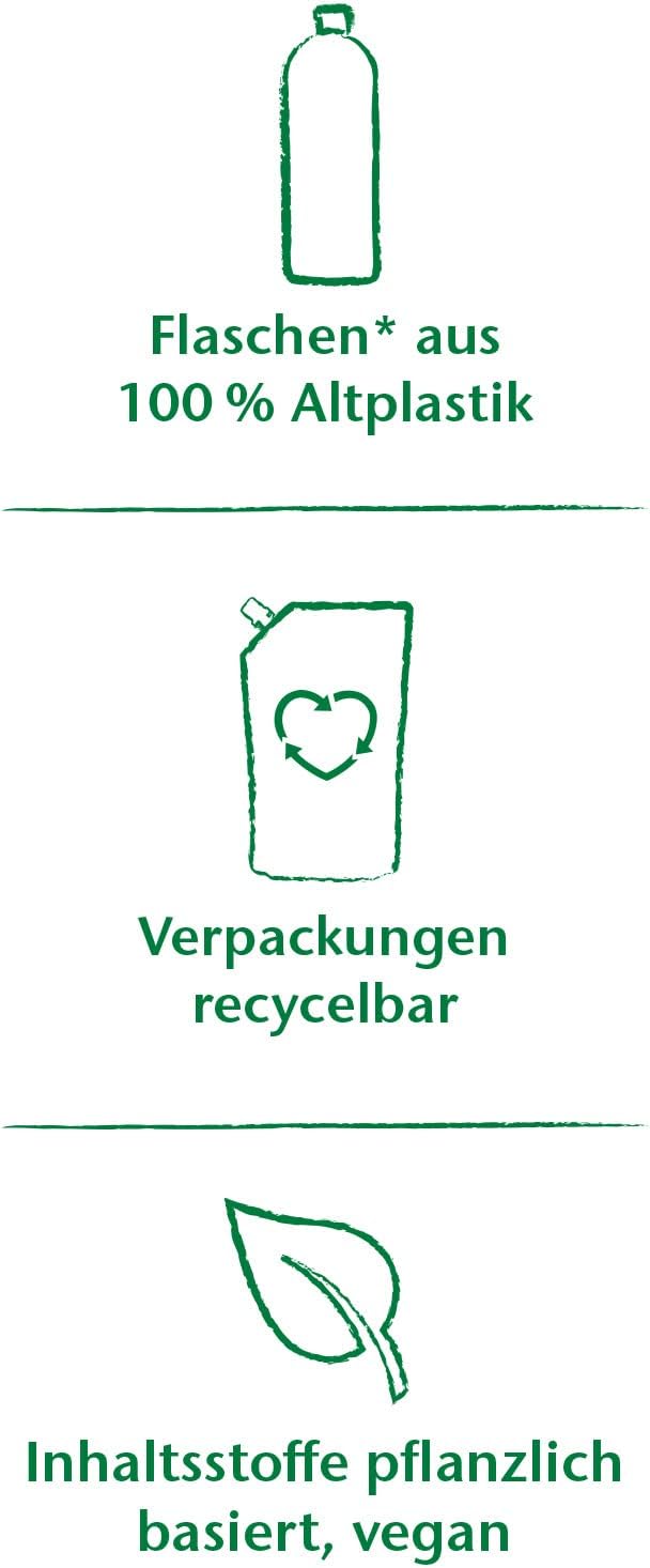 Frosch Spiritus Glasreiniger Nachfuellbeutel 950 ml Fensterreiniger