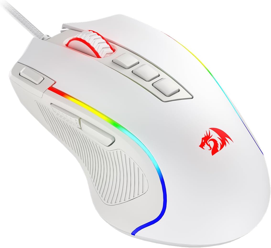 Redragon M612 Predator RGB Gamingmaus 8000 DPI kabelgebunden 11 Tasten