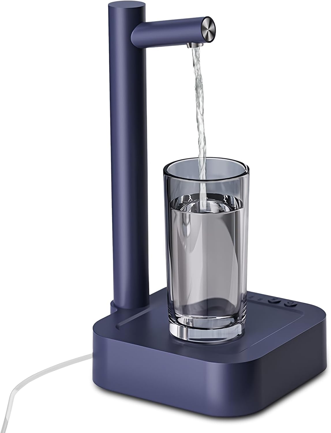 Wasserspender Desktop 7 Stufen automatisch USB Wasserflaschen Pumpe Weiss