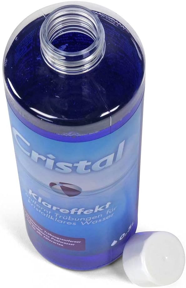Cristal Klareffekt Truebungsentferner fuer Pool und Whirlpool, fluessig