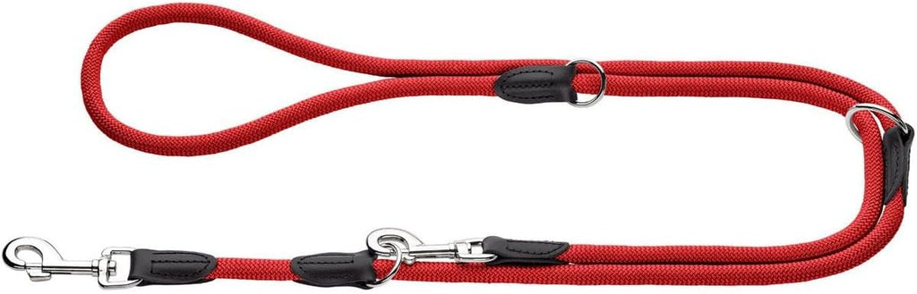 HUNTER Freestyle verstellbare Hundefuehrleine Polyamid 1,0 cm x 200 cm schwarz