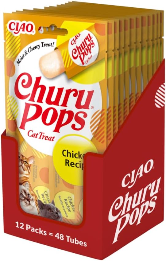 Inaba Churu Fun Bites Katzenleckerlis 58% Huhn verschiedene Sorten