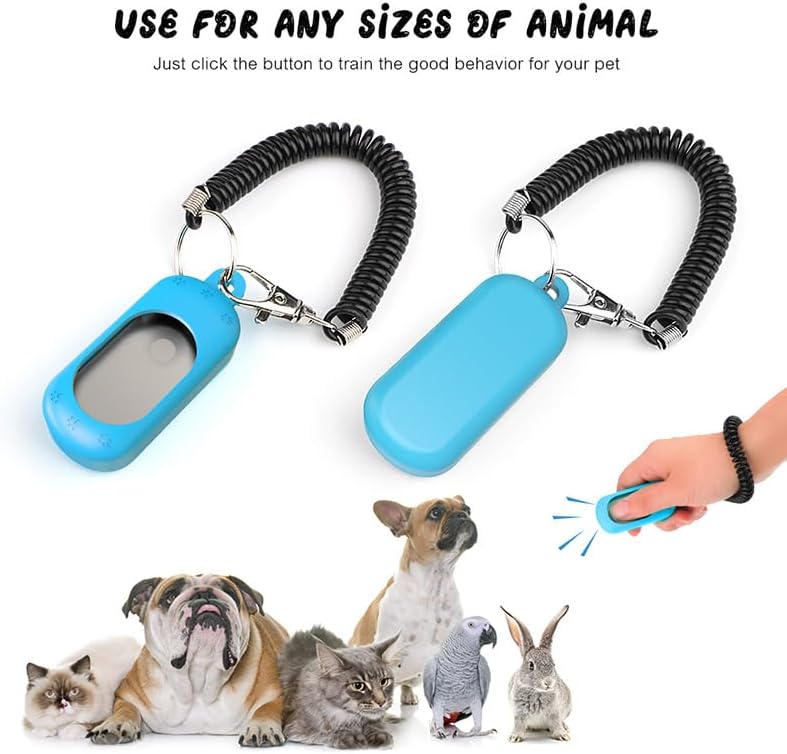 Hunde Clicker Training Klicker Set 5 Stück Hund Katzen Pferd