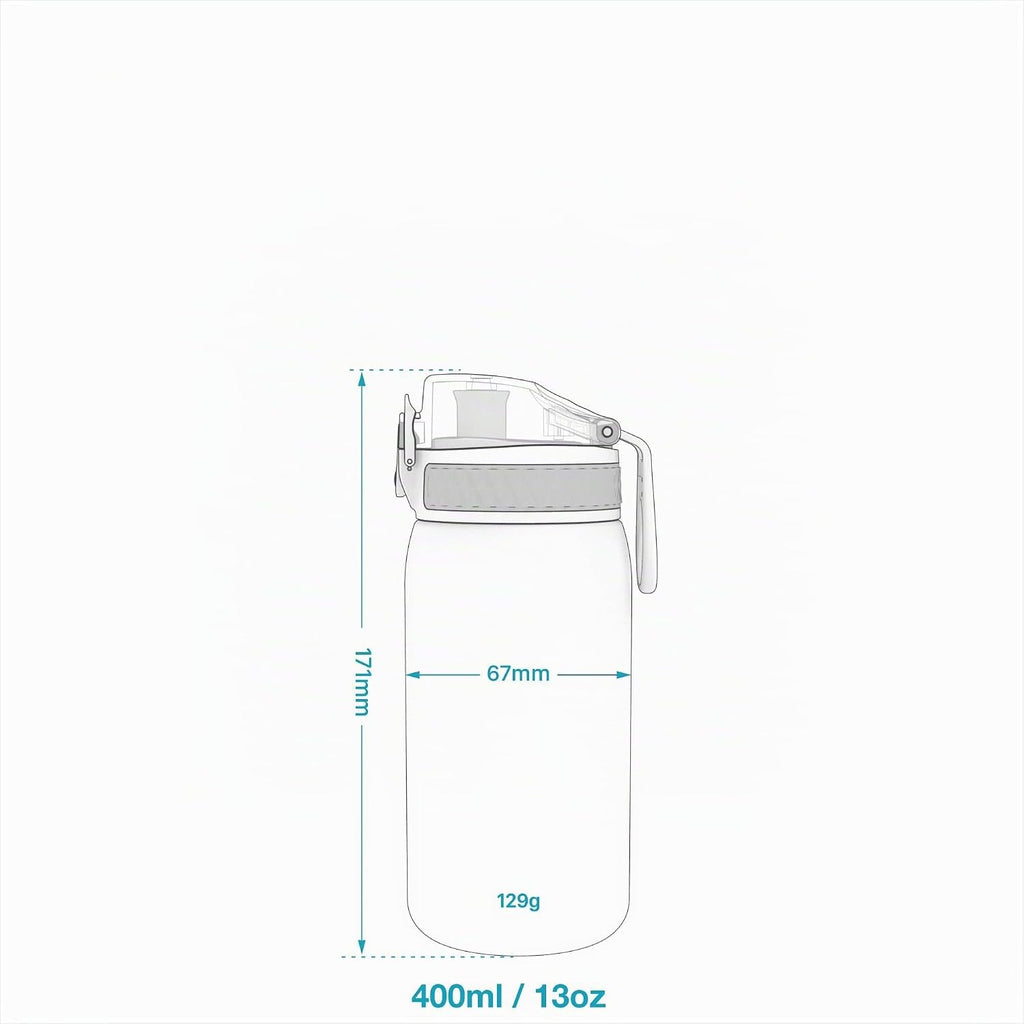 Ion8 Kinder Trinkflasche Edelstahl auslaufsicher Einhand Klappdeckel