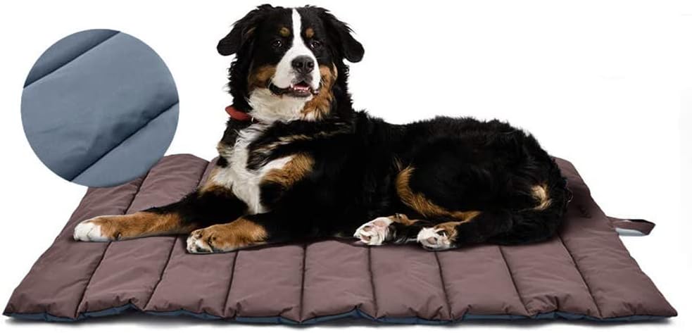 XIAPIA wasserdichte Reisedecke Hund 110x68 cm faltbar hellgrau hygienisch