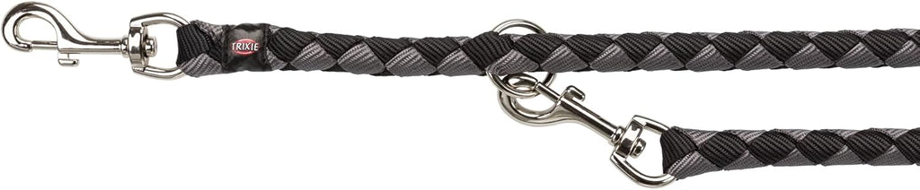 Trixie Cavo V-Leine 2m ø18mm schwarz verstellbar Groesse L-XL
