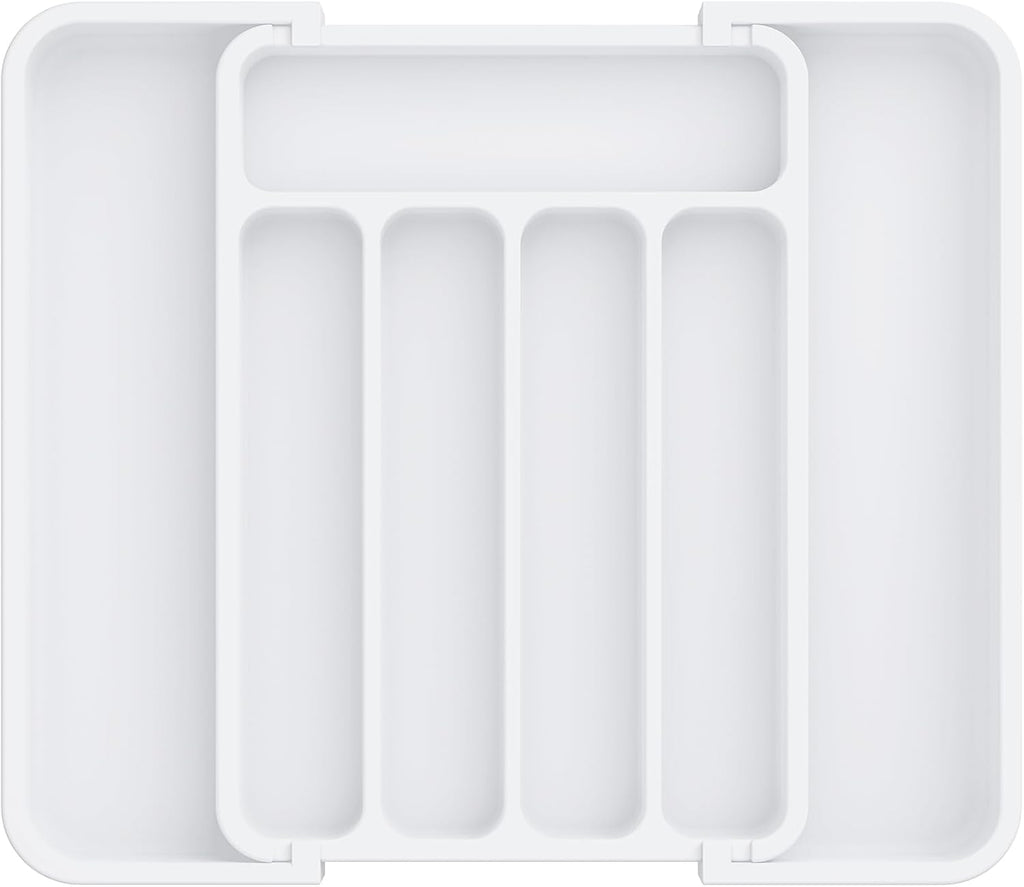 Besteckeinsatz erweiterbar fuer Schublade Kuechen Organizer Besteckkasten