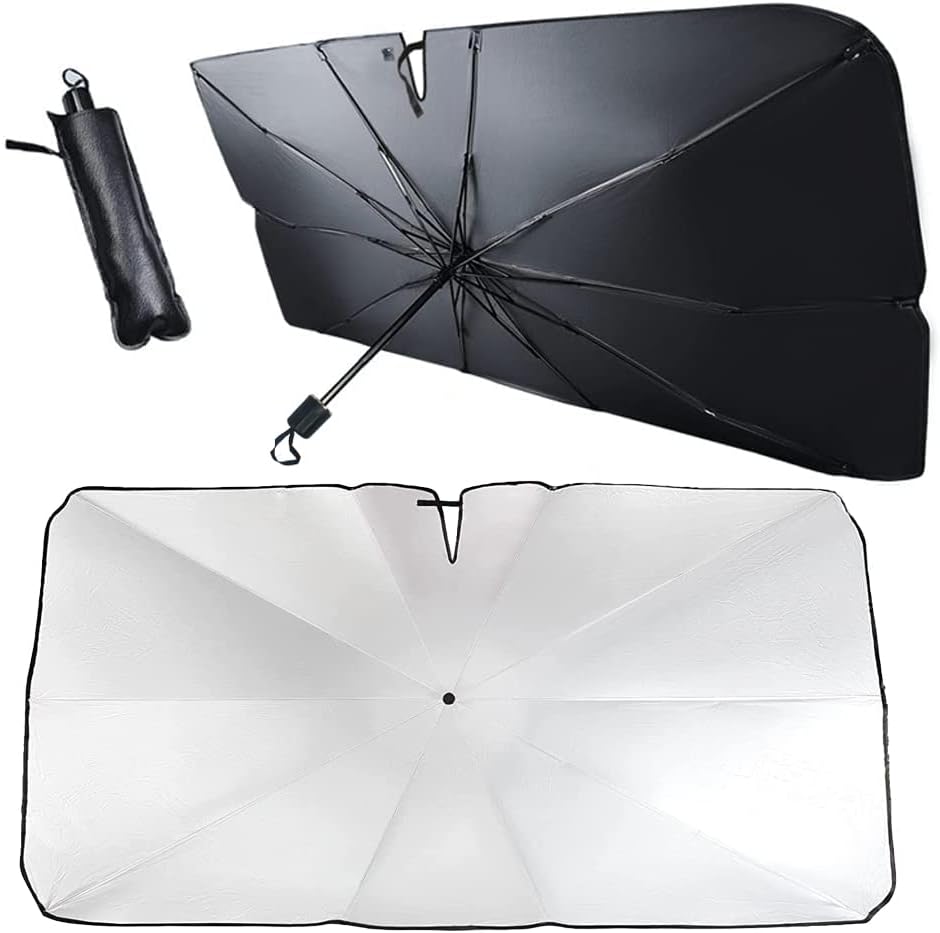 Sonnenschutz Frontscheibe 150x80 cm faltbar UV-Schutz fuer Auto
