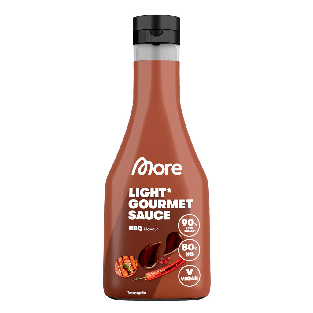 More Nutrition Light Gourmet Sauce BBQ, kalorienreduziert, verschiedene So