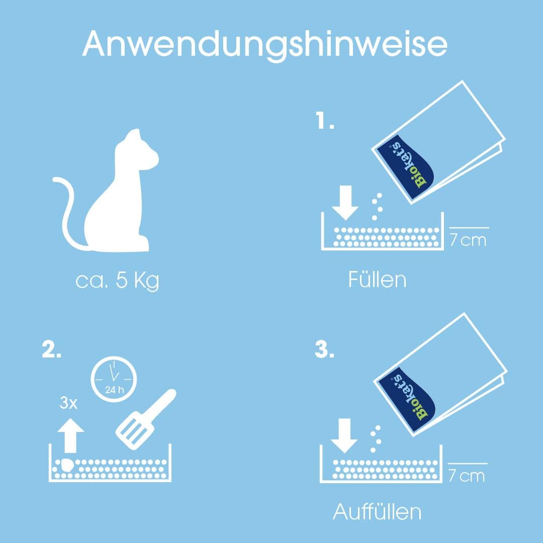 Biokats Diamond Care Katzenstreu Klumpstreu 10L verschiedene Sorten