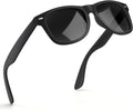 Polarisiert Sonnenbrille Unisex rechteckig UV400 Schutz Vintage Retro Eckig