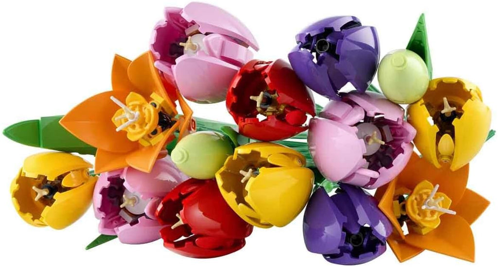 LEGO Botanicals Tulpenstrauss Set Kunstblumen Deko Blumengesteck