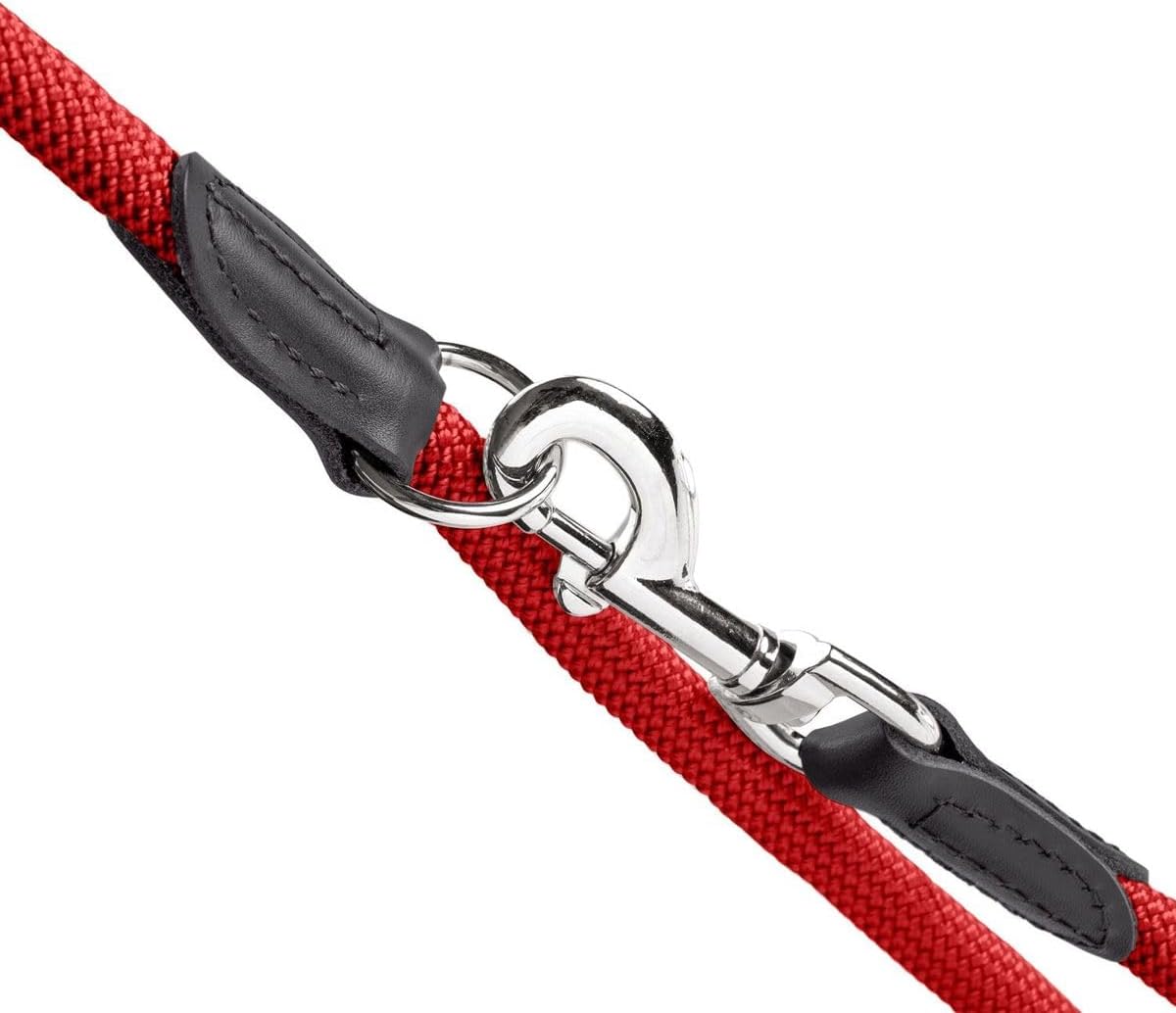 HUNTER Freestyle verstellbare Hundefuehrleine Polyamid 1,0 cm x 200 cm schwarz