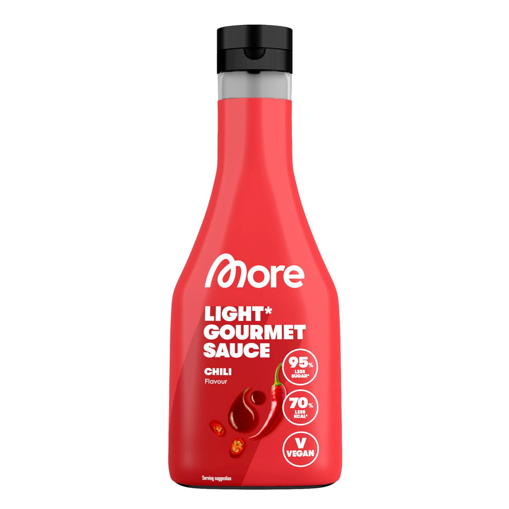 More Nutrition Light Gourmet Sauce BBQ, kalorienreduziert, verschiedene So