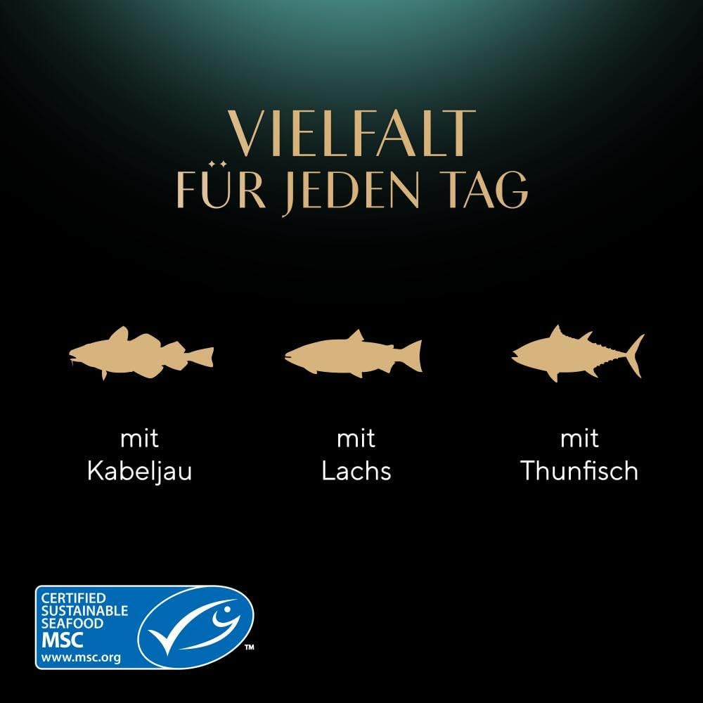 Sheba CatCare Fresh & Fine Fisch Nassfutter 50g Multipack Adult