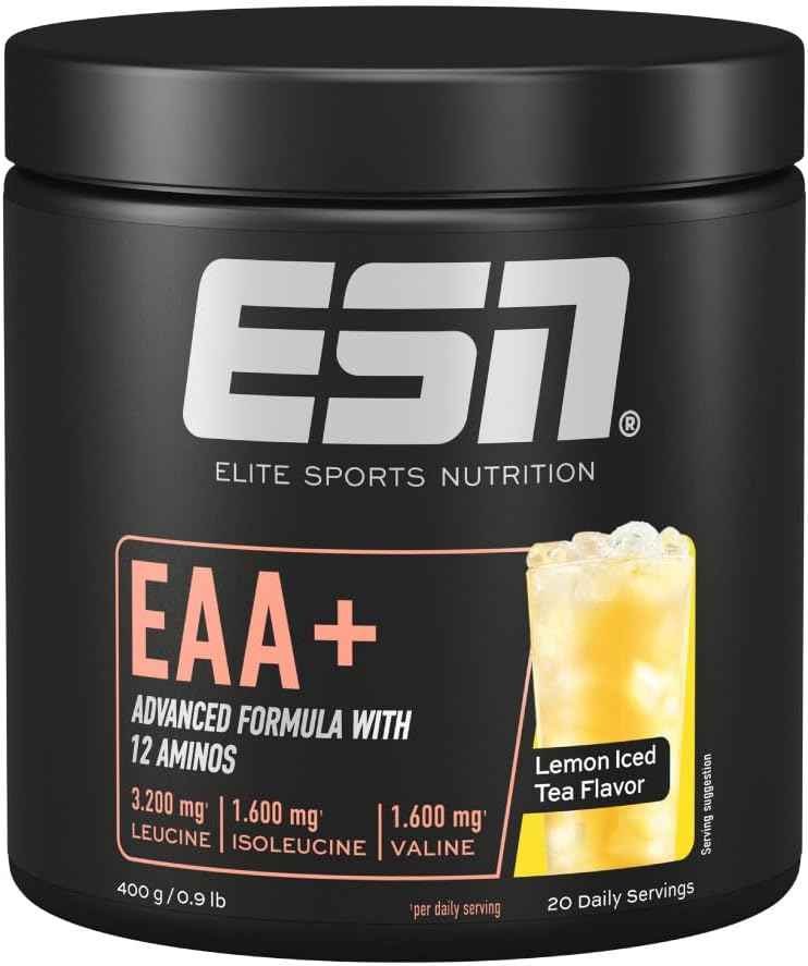 ESN EAA+ Blackberry, verschiedene Sorten, 9 EAAs Vitamin B6, vegan