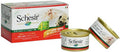 Schesir Dog Hundefutter nass verschiedene Sorten Huehnerfilet mit Lamm 6x4x85g
