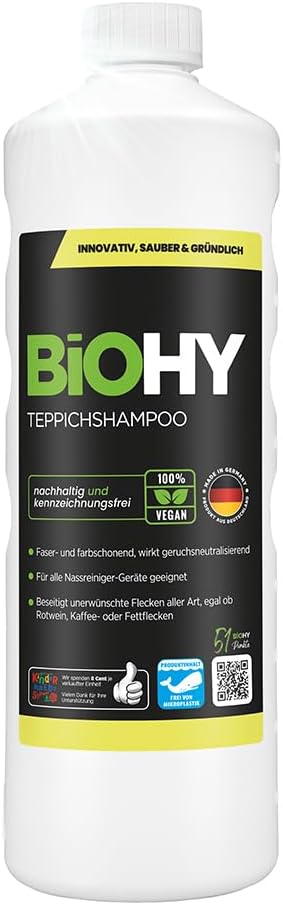 Biohy Spezial Polsterreiniger Konzentrat fuer Polster Teppiche Textilien -1