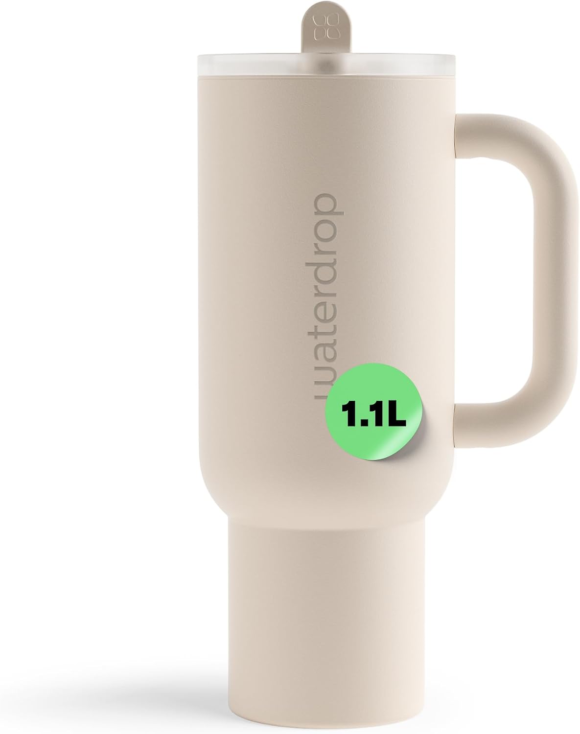 Waterdrop Thermobecher mit Strohhalm auslaufsicher robuste Trinkflasche