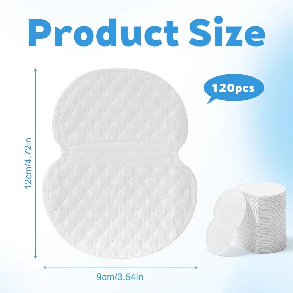 120er Set selbstklebende Achselpads zuschneidbar gegen Schweiss und Geruch
