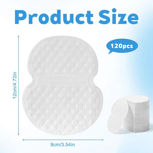 120er Set selbstklebende Achselpads zuschneidbar gegen Schweiss und Geruch