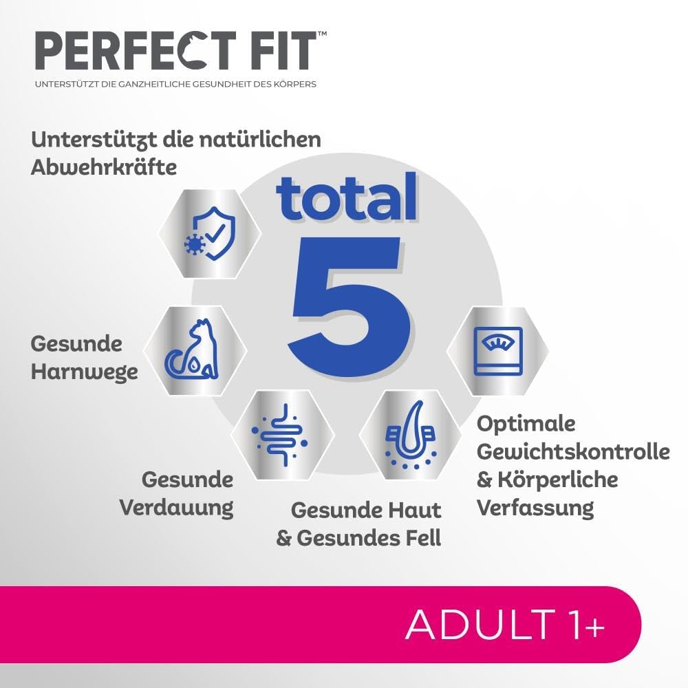 Perfect Fit Adult Katzen Trockenfutter Rind 7kg fuer erwachsene Katzen