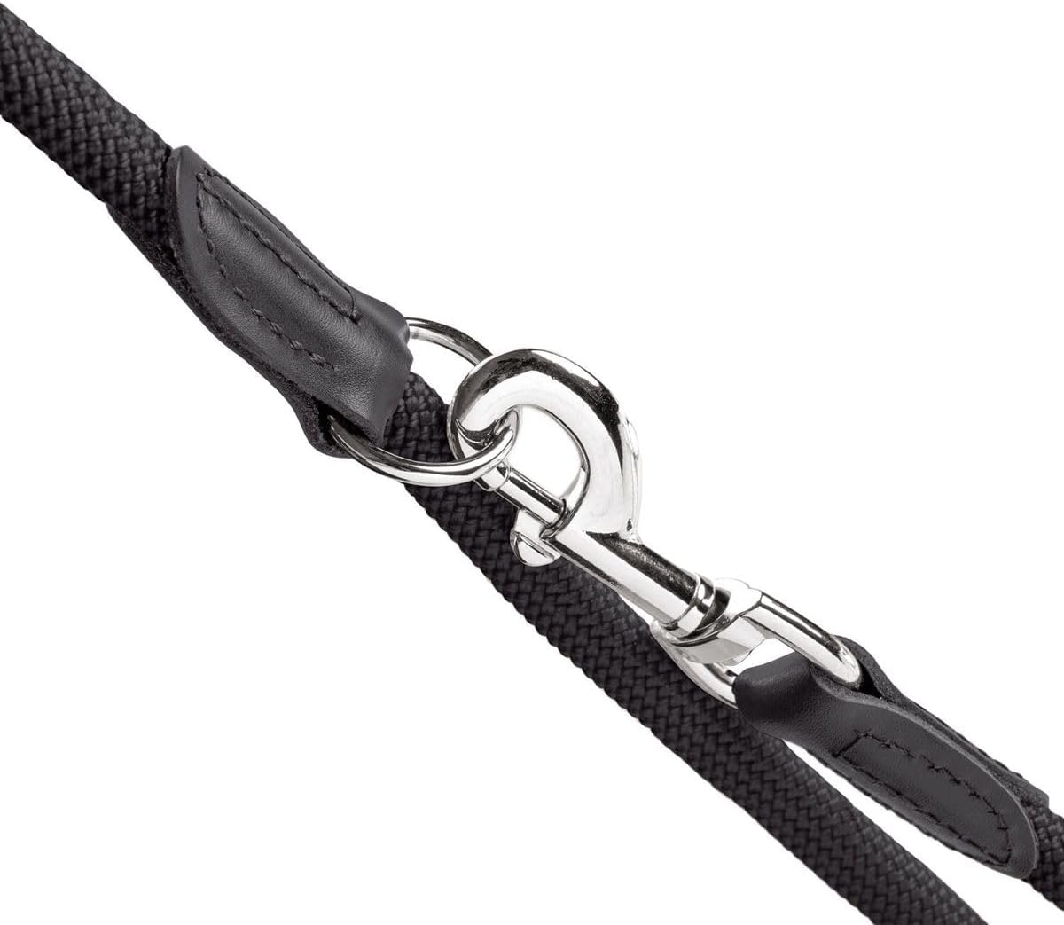HUNTER Freestyle verstellbare Hundefuehrleine Polyamid 1,0 cm x 200 cm schwarz