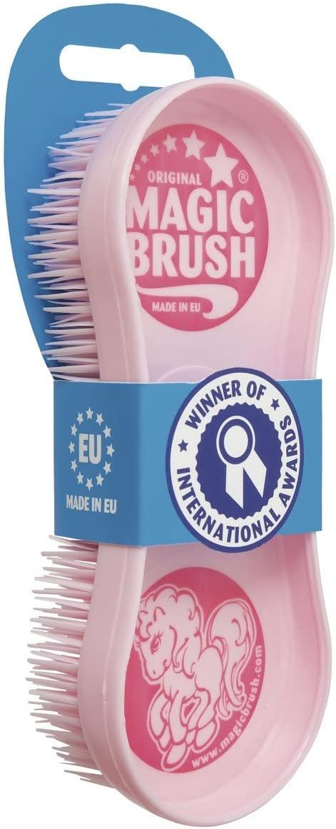 MagicBrush Pink Pony Pferdebürste für Fell und Mähne