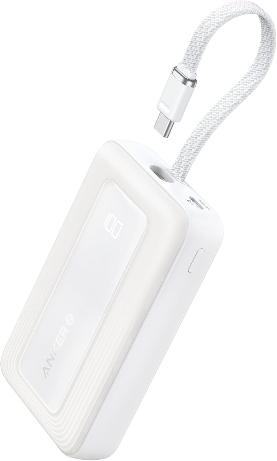 Anker Zolo Powerbank 20000 mAh 30W mit integriertem USB‑C Kabel fuer iPhone 17/16