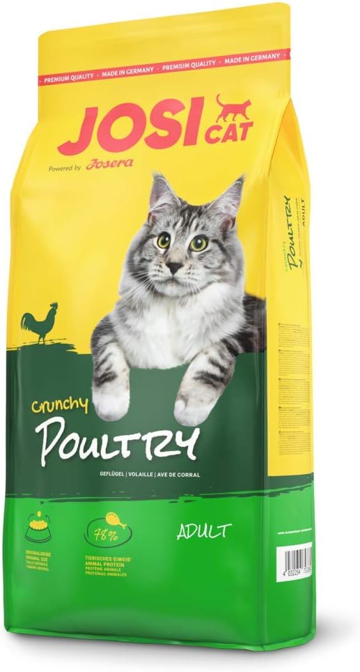 JosiCat Crispy Duck Katzenfutter Ente Adult Trockenfutter verschiedene Sorten 65